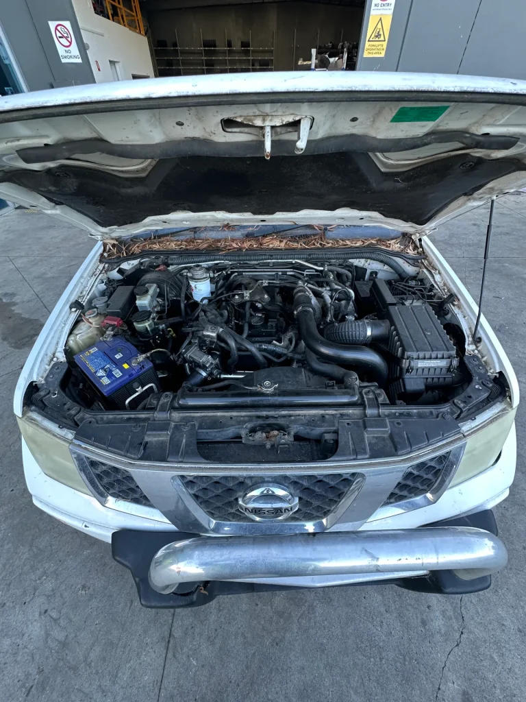 Nissan Navara 2011 White Auto Diesel