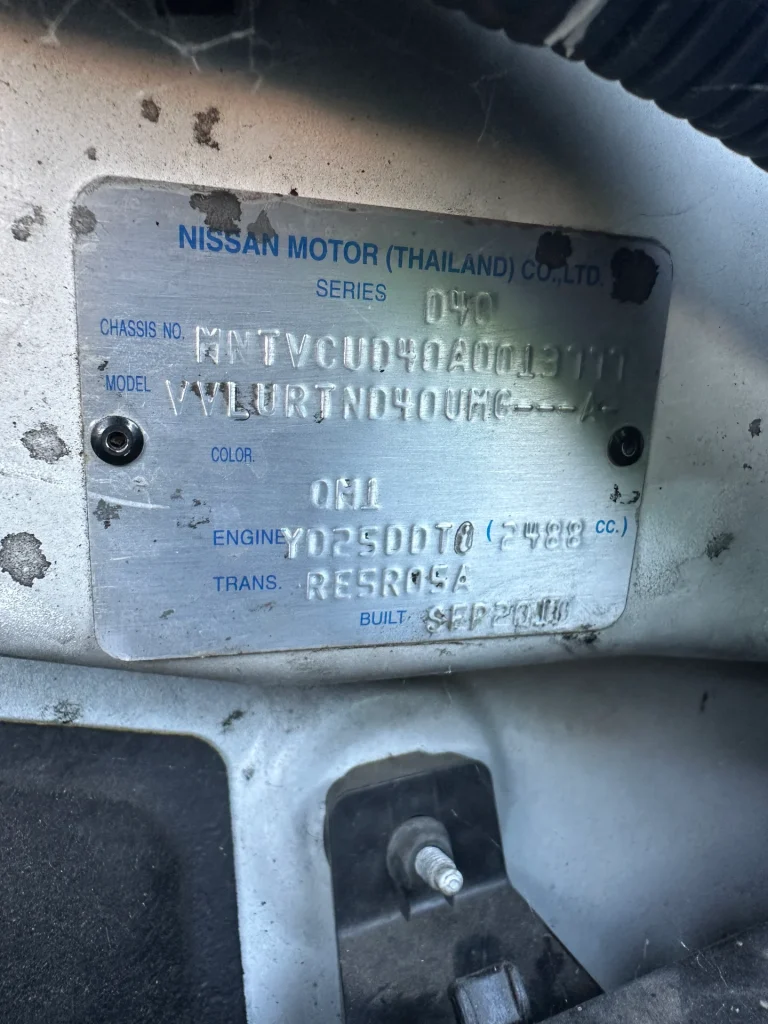 Nissan Navara 2011 White Auto Diesel