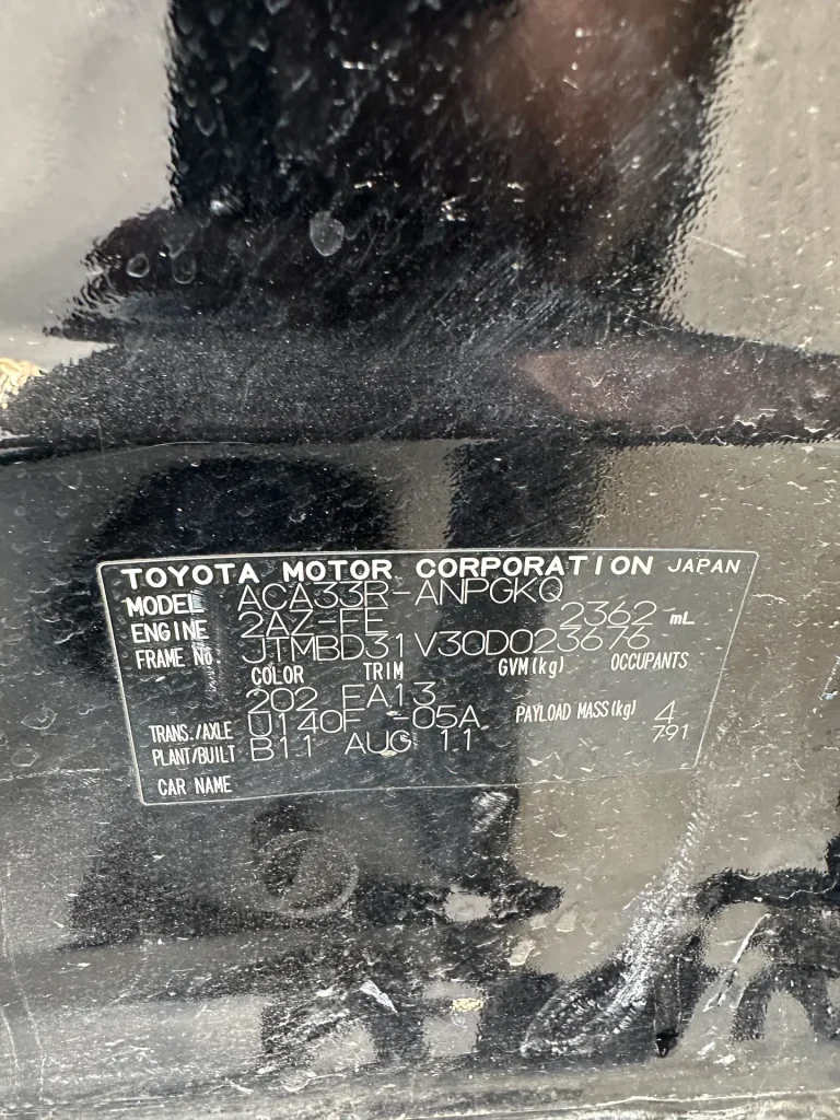 Toyota Rav4 2011 Black Auto Petrol
