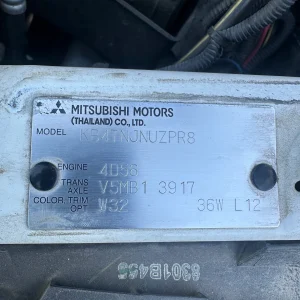 Mitsubishi Triton 2012 White Man Diesel