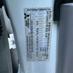 Mitsubishi Triton 2012 White Man Diesel