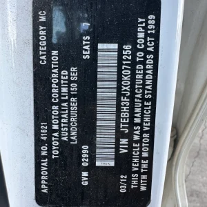 Toyota Prado 2012 White Auto Diesel