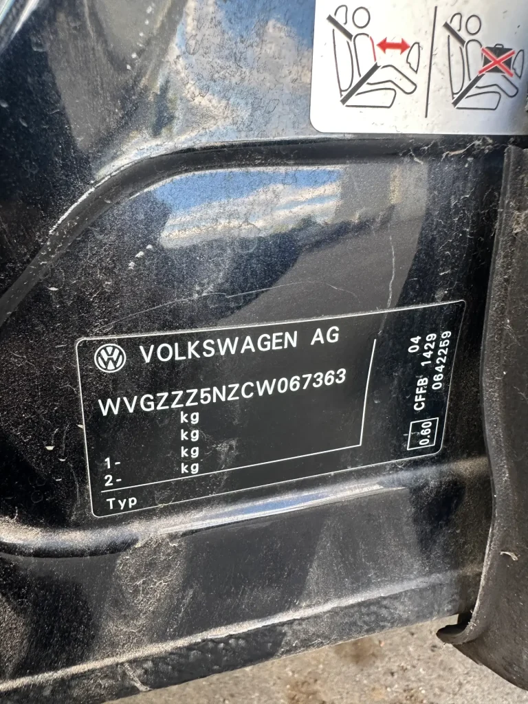 Volkswagen Tiguan 2012 Black Auto Diesel