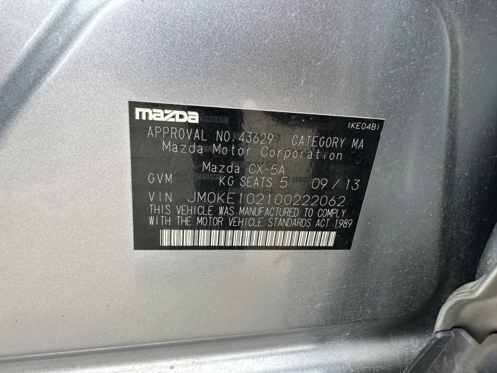 Mazda Cx5 2013 Silver Auto Diesel