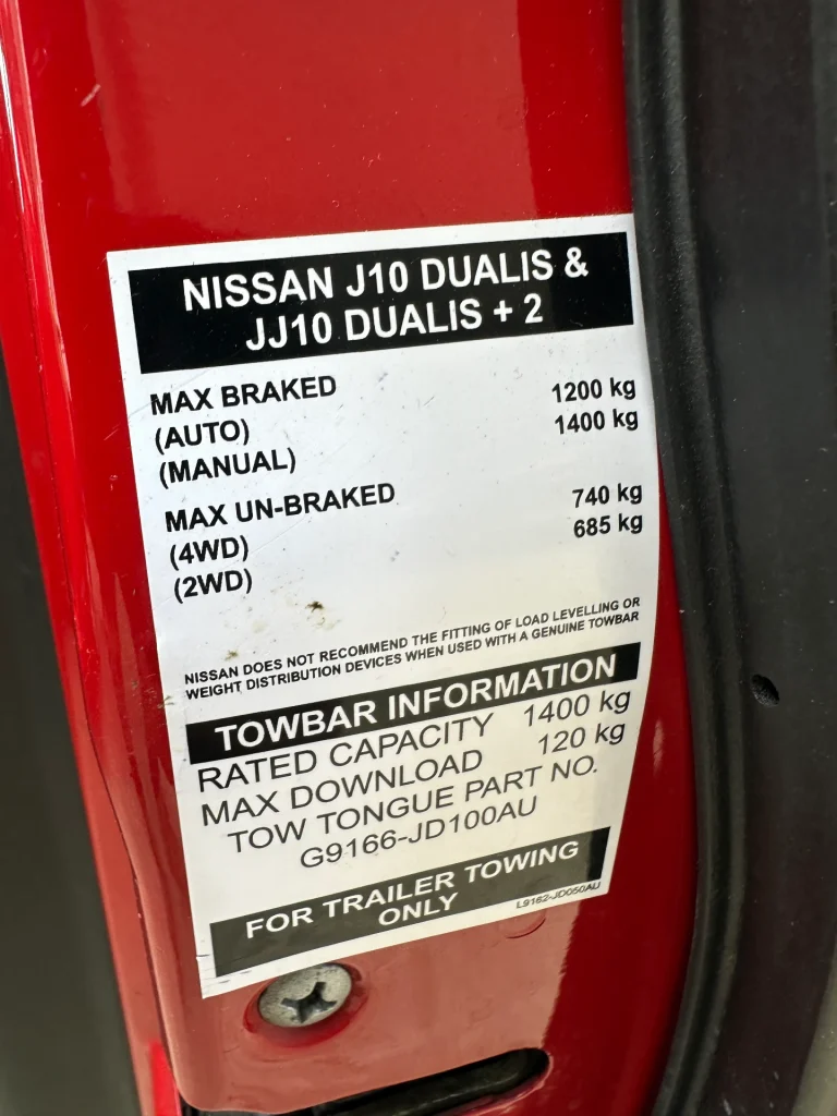 Nissan Dualis 2013 Red Auto Petrol