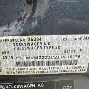 Volkswagen Passat 2013 Grey Auto Petrol