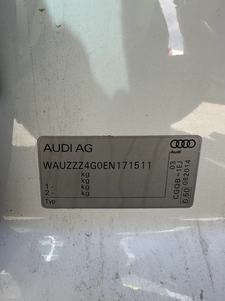 Audi A6 2014 White Auto Diesel