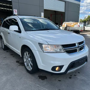 Dodge Journey 2014 White Auto Petrol