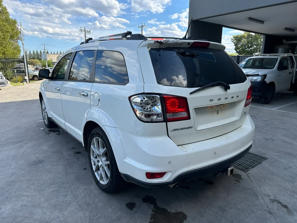 Dodge Journey 2014 White Auto Petrol