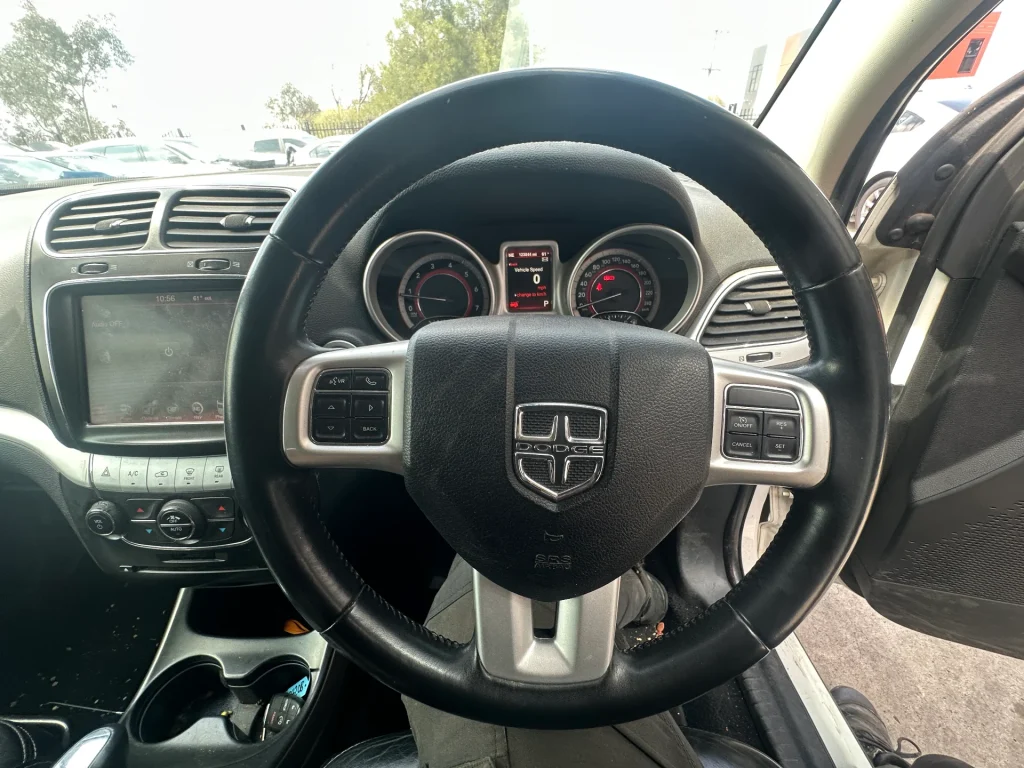 Dodge Journey 2014 White Auto Petrol