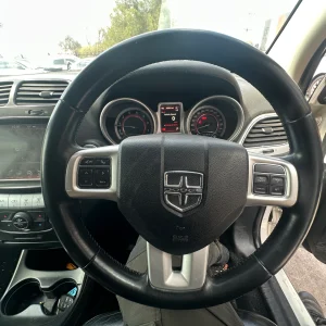 Dodge Journey 2014 White Auto Petrol