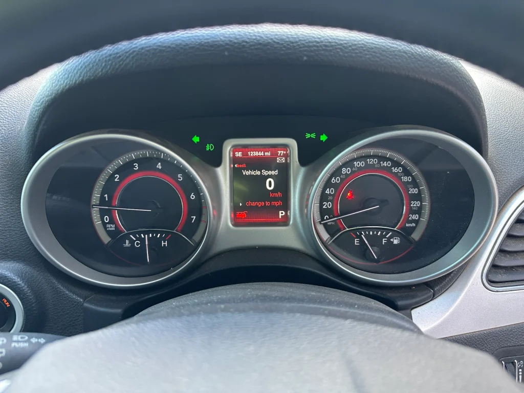 Dodge Journey 2014 White Auto Petrol