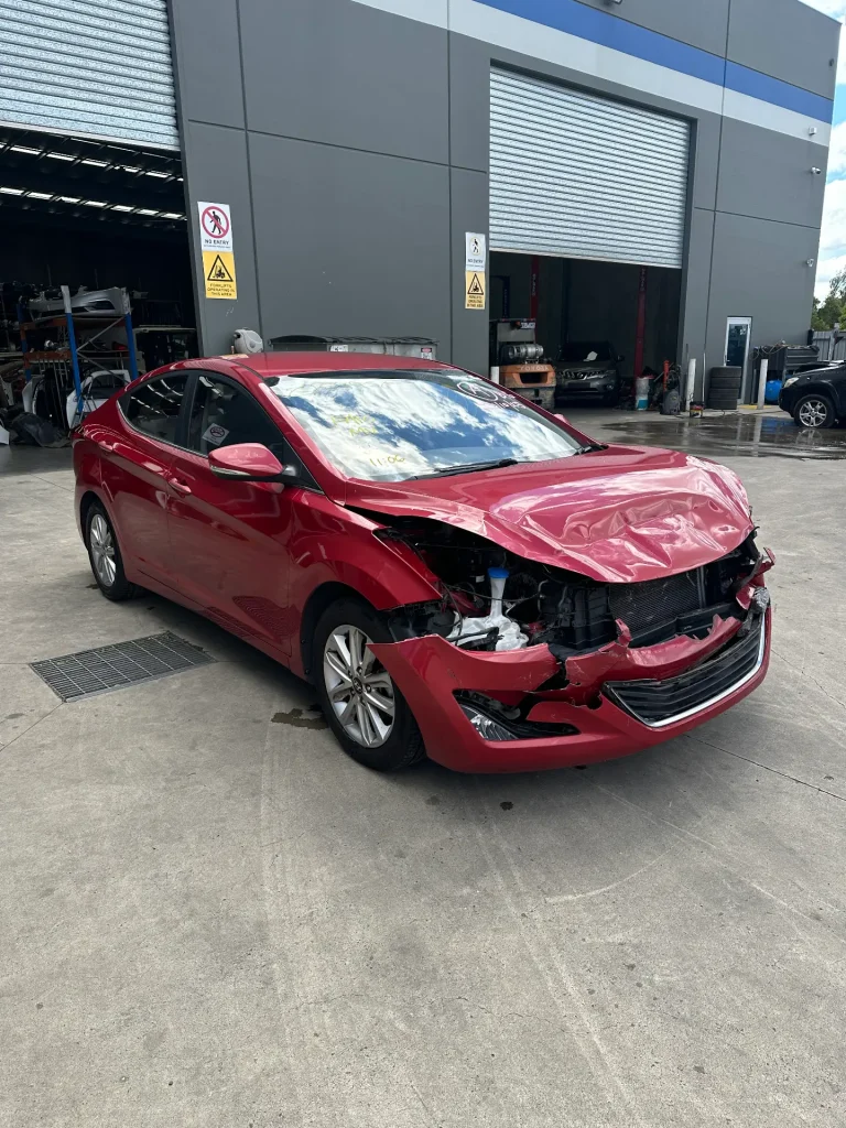 Hyundai Elantra 2014 Red Auto Petrol