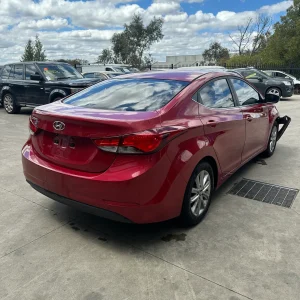 Hyundai Elantra 2014 Red Auto Petrol