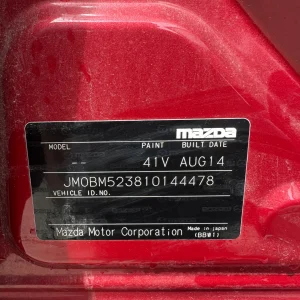 Mazda 3 sp25 2014 Red Auto Petrol