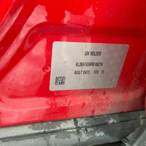 Holden Trax 2026 Red Auto Petrol