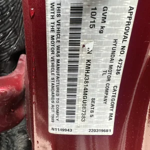 Hyundai Tucson 2026 Red Auto Petrol