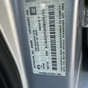 Holden Captiva 2016 Silver Auto Petrol-Ethanol