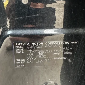Toyota Rav4 2016 Black Auto Petrol