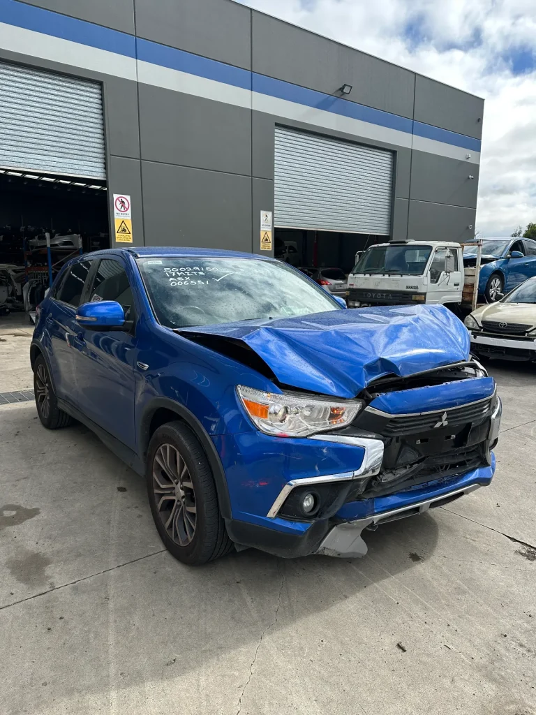 Mitsubishi Asx 2017 Blue Auto Petrol