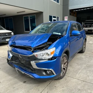 Mitsubishi Asx 2017 Blue Auto Petrol