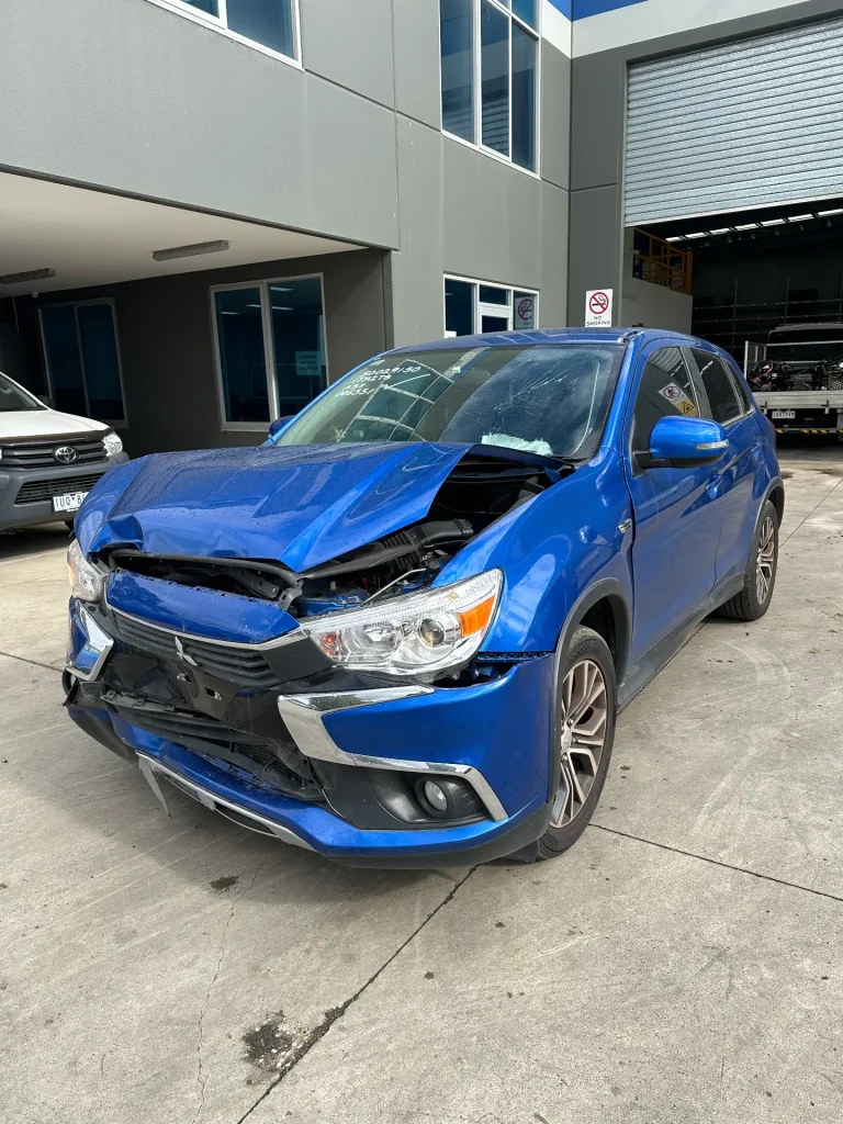 Mitsubishi Asx 2017 Blue Auto Petrol