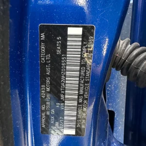 Mitsubishi Asx 2017 Blue Auto Petrol