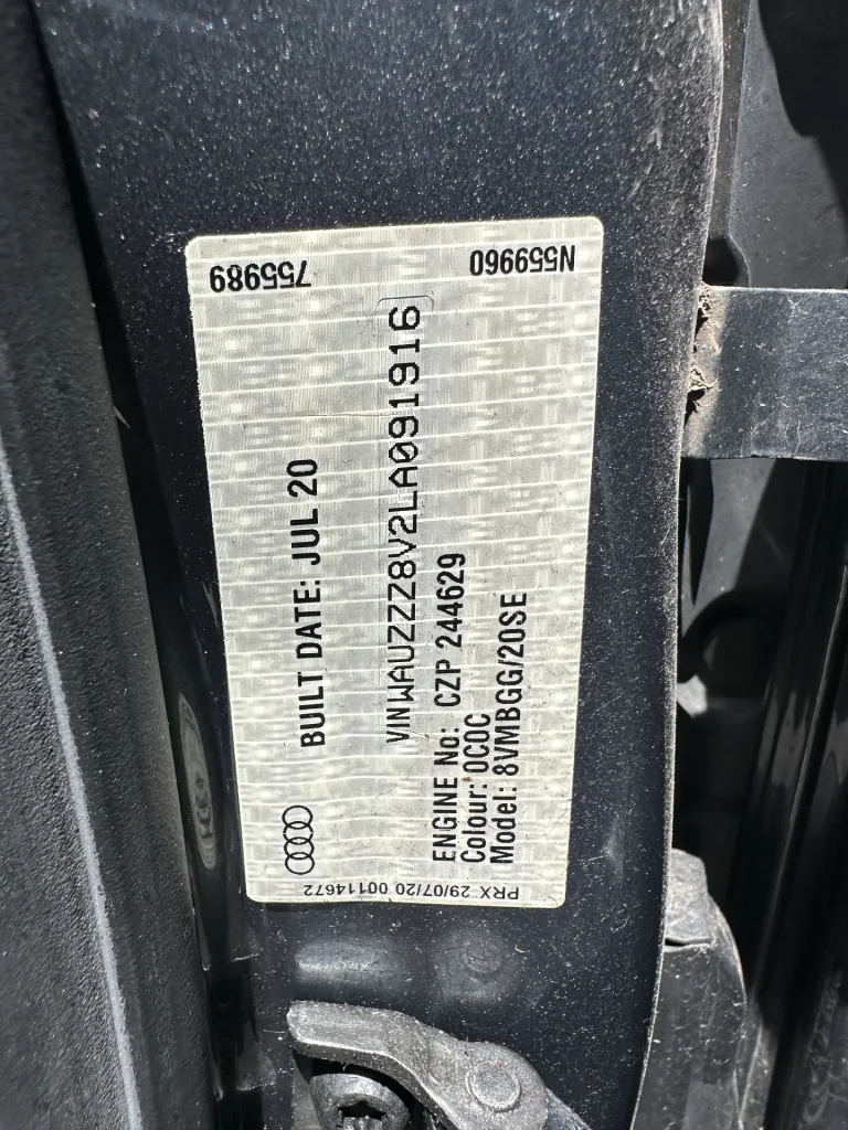 Audi A3 2020 Grey Auto Petrol