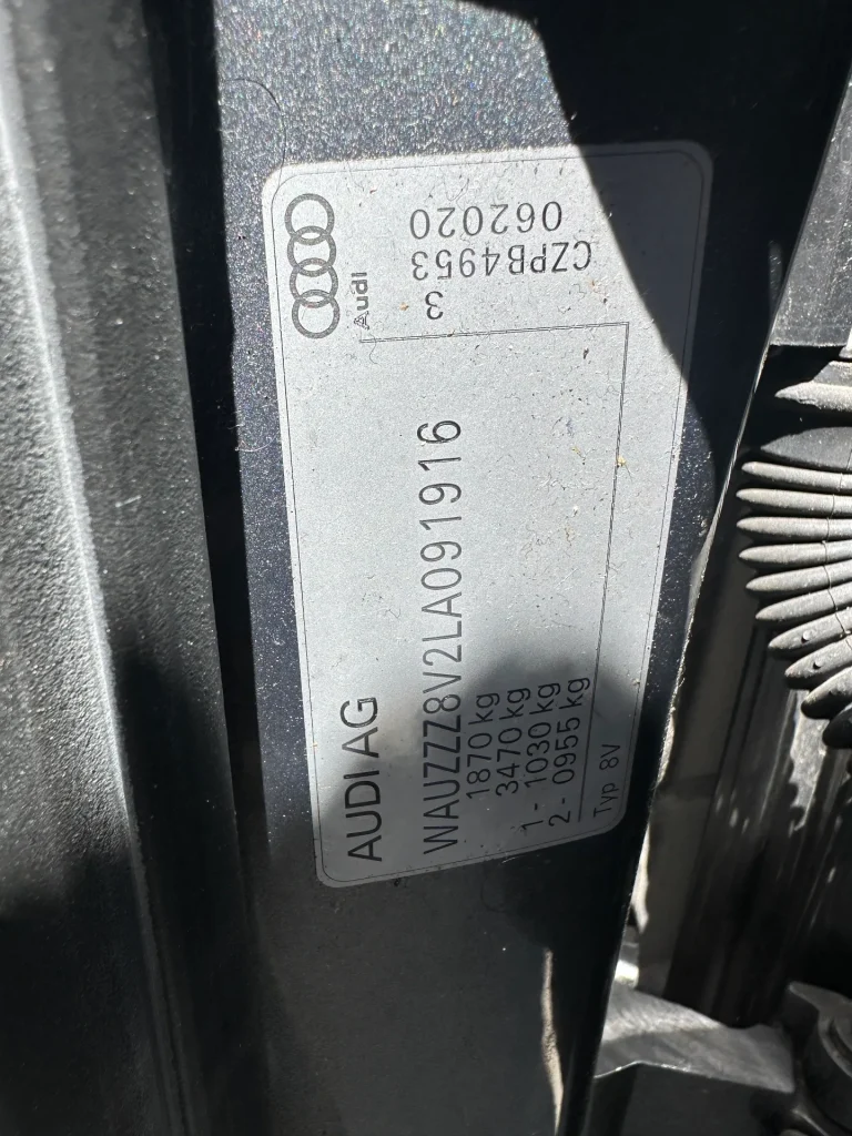 Audi A3 2020 Grey Auto Petrol