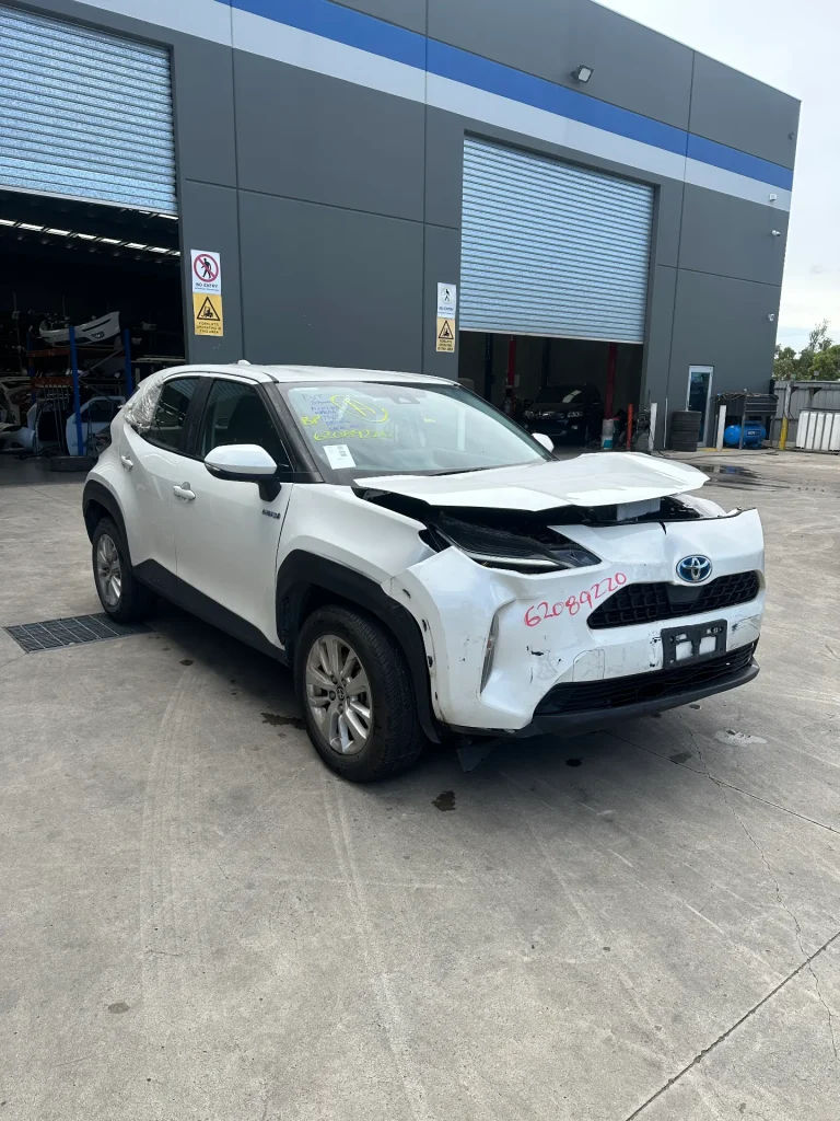 Toyota Yaris 2021 White Auto Petrol-Electric