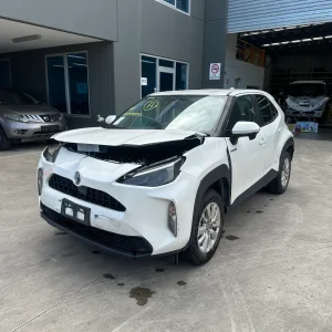 Toyota Yaris 2021 White Auto Petrol-Electric