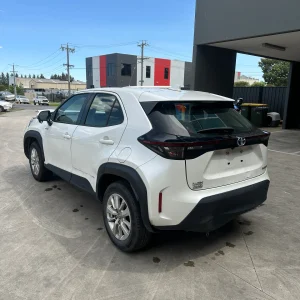Toyota Yaris 2021 White Auto Petrol-Electric