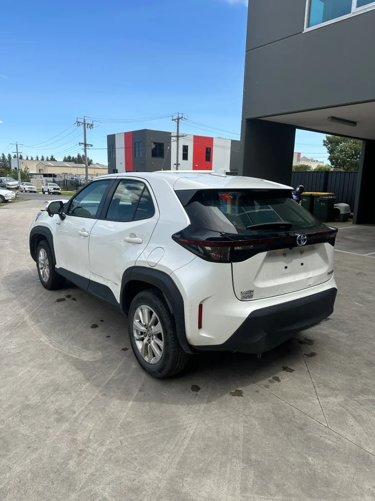 Toyota Yaris 2021 White Auto Petrol-Electric