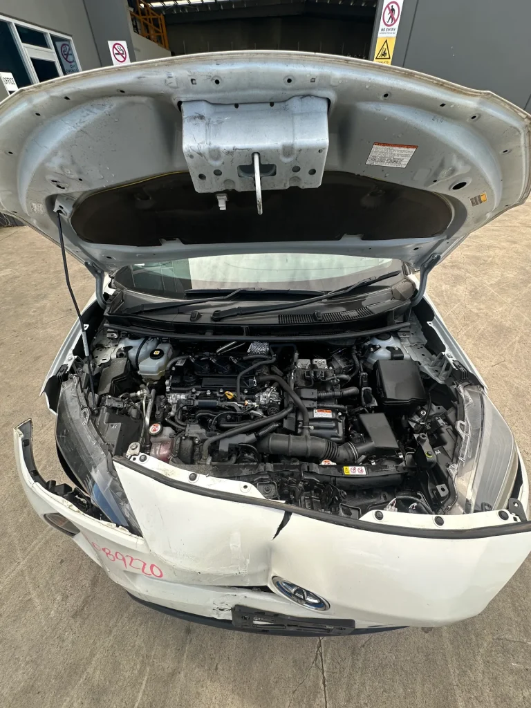 Toyota Yaris 2021 White Auto Petrol-Electric