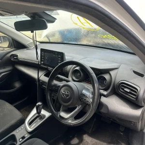 Toyota Yaris 2021 White Auto Petrol-Electric