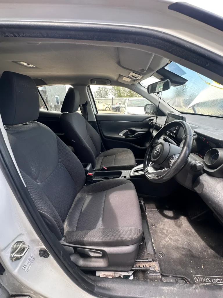 Toyota Yaris 2021 White Auto Petrol-Electric