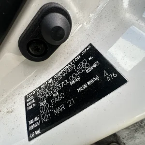 Toyota Yaris 2021 White Auto Petrol-Electric