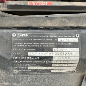 Ford Falcon 2002 Blue Auto Petrol