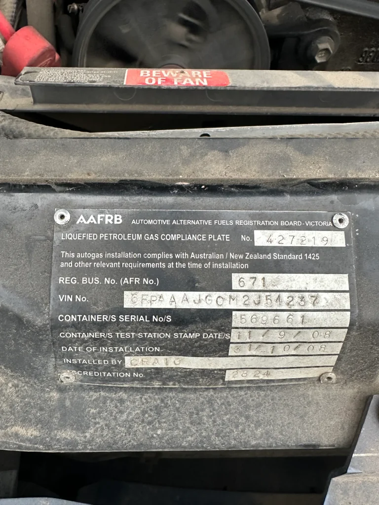Ford Falcon 2002 Blue Auto Petrol