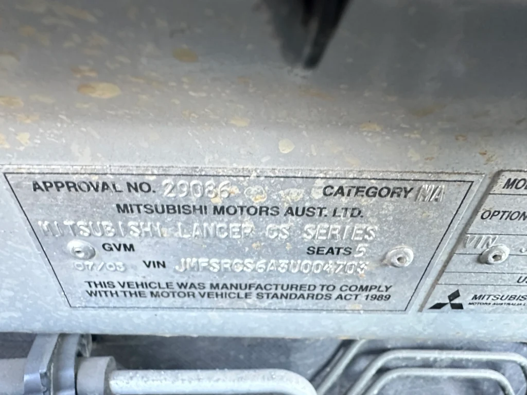 Mitsubishi Lancer 2003 Silver Auto Petrol