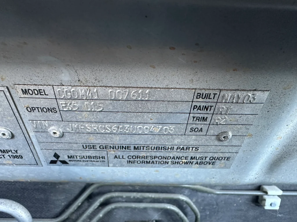 Mitsubishi Lancer 2003 Silver Auto Petrol