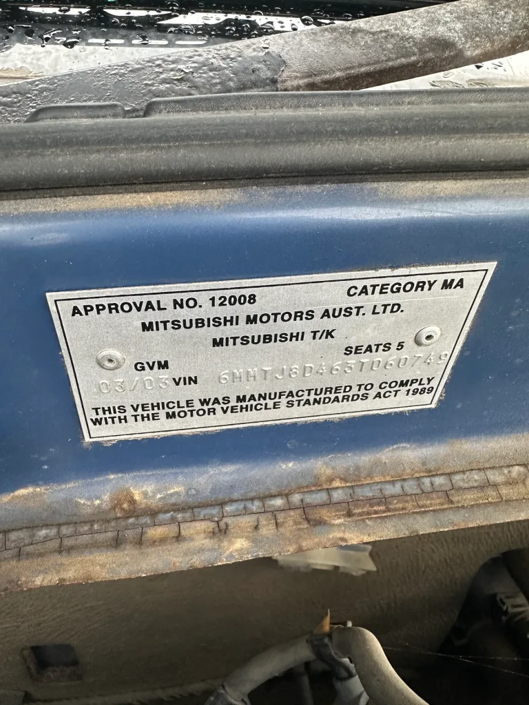 Mitsubishi Magna 2003 Blue Auto Petrol
