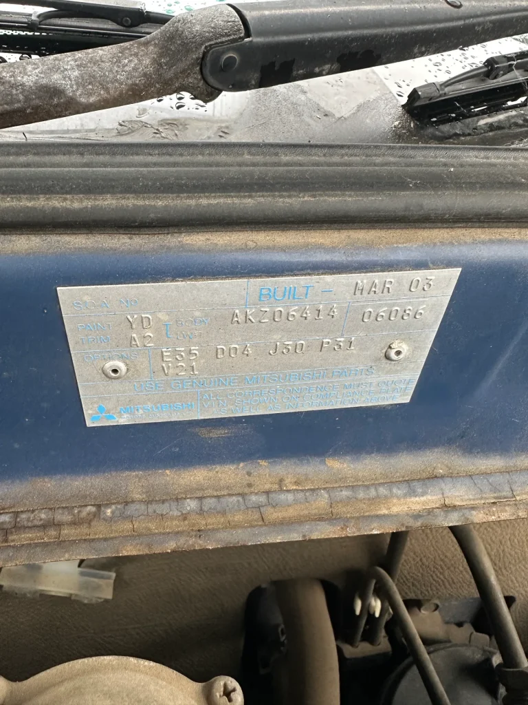 Mitsubishi Magna 2003 Blue Auto Petrol