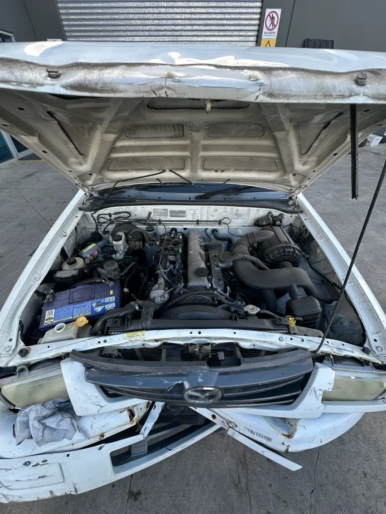 Mazda Bravo 2005 White Man Diesel
