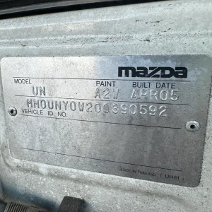 Mazda Bravo 2005 White Man Diesel