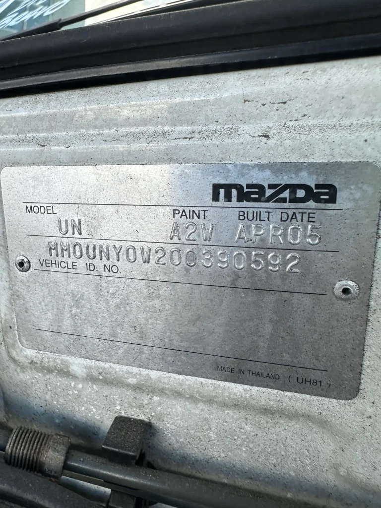 Mazda Bravo 2005 White Man Diesel