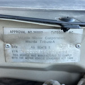 Mazda Tribute 2005 Silver Auto Petrol