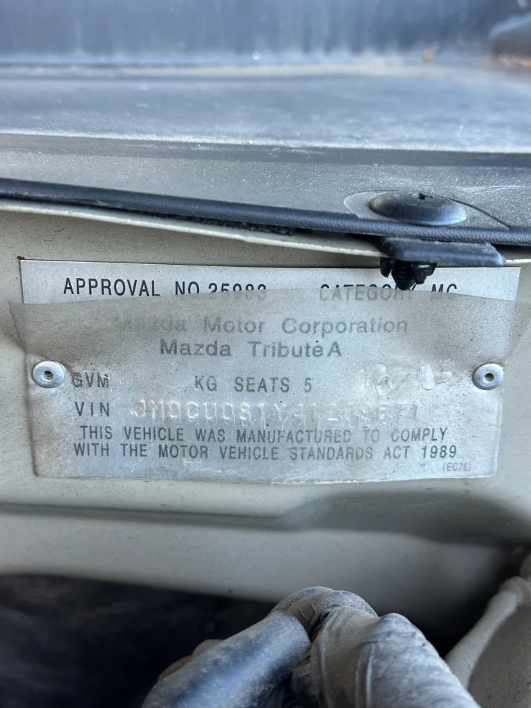 Mazda Tribute 2005 Silver Auto Petrol