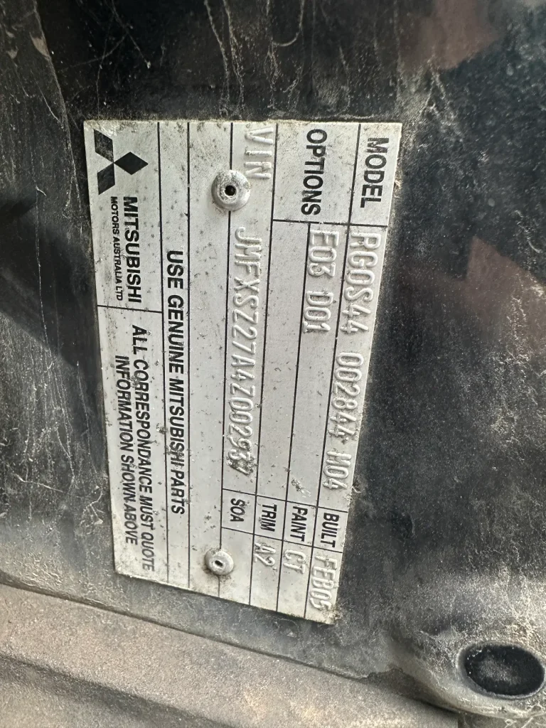 Mitsubishi Colt 2005 Black Auto Petrol