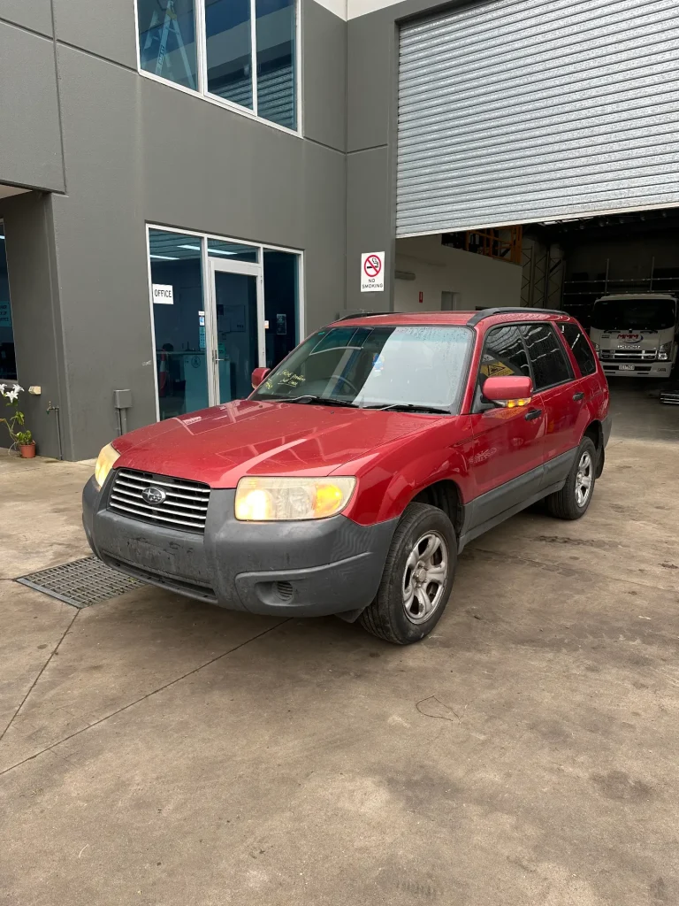 Subaru Forester 2006 Red Auto Petrol